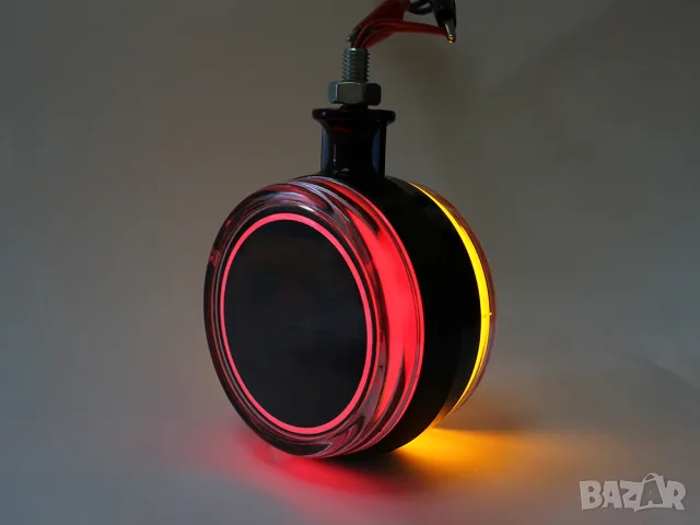 LED габарит за огледало 12-24V червено-жълт за Volvo, снимка 2 - Аксесоари и консумативи - 55868893