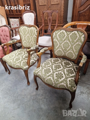 Масивни Барокови Кресла-2 бр.-внос от Германия!ОБЯВЕНАТА ЦЕНА Е ЗА БРОЙ!