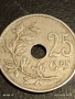 Монета 25 сантима 1913г. Кралство Белгия Крал Албер първи за КОЛЕКЦИЯ 23074, снимка 2