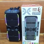 -50лв🔊 Xbass 200W 6000mah Професионална караоке тонколона ABS-12202 – 12”×2, Bluetooth, 2 микрофонa, снимка 8