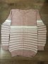 Розов пуловер, снимка 1 - Блузи с дълъг ръкав и пуловери - 42673655