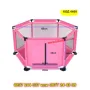 Розова шестоъгълна кошара за игра – 125x110x65 см - КОД 4468, снимка 8
