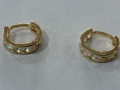 Детски обеци 14к , снимка 1