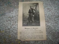Стара картичка с българския пътешественик Михаил Матев, 1904г., снимка 1