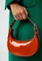 By Far Mini Soho burnt orange bag, снимка 1