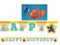 Търсенето на Немо Дори Dory капитан Captain Nemo рибка Happy Birthday парти гирлянд банер рожден ден, снимка 1 - Други - 40605348
