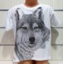 Нова детска тениска с дигитален печат Вълк, Серия Вълци, снимка 5