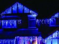 LED Коледна Украса за къщи външно вътрешно: Завеси/висулки/фиг/макруч, снимка 4