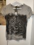 Дамска тениска с принт леопард на PHILIPP PLEIN размер М цена 20 лв., снимка 2
