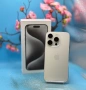 Apple iPhone 15 Pro, 128GB, 5G, White Titanium , снимка 3