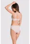 Бикини с висока талия в бежов цвят SEMPRE 01104, снимка 3