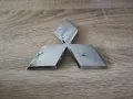 сребристо лого Mitsubishi 4 см, снимка 1