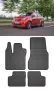 Гумени стелки Frogum съвместими с Smart Forfour II 2014-2020, снимка 5