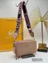 Michael Kors Луксозна Дамска Чанта С Монограм И Широка Дълга Дръжка За През Рамо-8 Цв. Код SEM-773, снимка 3