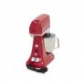 Планетарен миксер 7 Литра, Накланяща се глава, 11 скорости - 100 - 938 оборота в минута, Червен, снимка 3