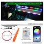 RAINBOW LED амбиентно осветление за автомобили с RGB 256 цвята, 2 в 1, снимка 1