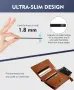 Карта за проследяване на портфейл, тънка Bluetooth тракерка, работи с Apple Find My (само за iOS), снимка 4
