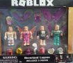 roblox 4 бр с части Роблокс сет пластмасови фигурки играчки за игра и торта украса, снимка 1 - Фигурки - 30796050