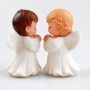 Фигурка  за торта ангел момче момиче с топер ангелски крила , снимка 3