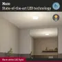 Бял LED плафон Paulmann 71081 Maro, 6,8 W, 430 lm, 3000 K, IP44, снимка 5