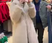Дълго палто с косъм, снимка 1
