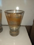 Ретро тънкостенни стъклени чаши за вода и алкохол, снимка 8