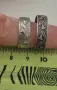 Два сребърни пръстена с орнаменти , снимка 5