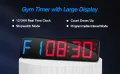 Голям таймер за табата, групови занимания,фитнес Gym Timer ANJANK, снимка 7