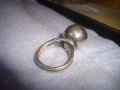 СРЕБЪРЕН ФЕШЪН АР ДЕКО СТИЛ ВИНТИДЖ ПРЪСТЕН СРЕБРО 925 РЪЧНА МАЙСТОРСКА ИЗРАБОТКА 7629, снимка 9