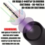 Професионален силен ув фенер 365nm UV фенерче с черен филтър за фалшиви пари печати камъни смола, снимка 2