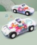 Музикална и светеща, прозрачна, полицейска кола играчка за деца, снимка 1 - Музикални играчки - 42863803