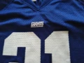 Tiki Barber #21 NFL New York Giants Reebok тениска маркова амер.футбол размер Л, снимка 3