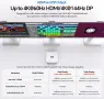 PULWTOP BD240D Dock за Mac mini M4/M4 Pro 2024 – DP 4K 144Hz, HDMI 4K 60Hz, M.2 NVMe до 4TB, снимка 3
