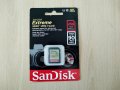 SanDisk Extreme SDXC 256GB 90MB/s UHS-I U3 V30 карта памет за 4К видео, снимка 1 - Чанти, стативи, аксесоари - 22569686