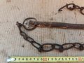 кован възрожденски клин, окова за животни , снимка 3