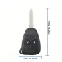 Кутийка за ключ с 2 бутона за CHRYSLER Aspen, DODGE RAM Caravan, и JEEP Cherokee, снимка 4