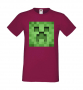Мъжка тениска Creeper Face 3,майнкрафт,Minecraft,Игра,Забавление,подарък,Изненада,Рожден Ден., снимка 5