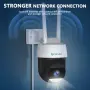 Охранителна камера UCOCARE 5MP WiFi външна охранителна камера с 32GB карта куполна, снимка 7