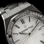 Audemars Piguet Royal Oak 33mm Steel White Dial Diamond Дамски Различни Варианти, снимка 9
