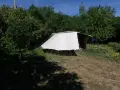 Палатка за 5 човека от импрегниран дишащ памук, снимка 3