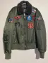 Top Gun B-15 Flight Jacket With Patches., снимка 1