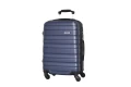 Куфар 55 х 37 х 23 см малък с махащи се колелца Син/ Сив, снимка 8