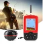 Сонар за риболов Sonar Fish Finder XJ-01, LCD екран, Безжичен сонарен сензор 100 м, снимка 5