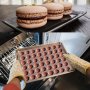 1853 Пош и силиконова подложка за приготвяне на френски макарони, снимка 5