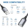 RAVIAD USB 2.0 удължителен кабел 2M, USB A мъжки към женски кабел, снимка 1
