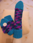 Ръчно плетени дамски чорапи размер 38, снимка 1 - Дамски чорапи - 44594592