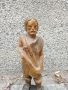 Дърворезва статуетка рибар, снимка 2