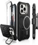 CaseBorne защитен калъф за iPhone 15 Pro - 5-слойна конструкция, черен, снимка 1 - Калъфи, кейсове - 44203187