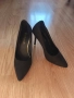 Черни официални обувки на ток - 35 номер, снимка 5