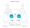 Оригинален! PS4 DualSock Controller White Без дрифт! Проверен! Model: CUH-ZCT1E, 5V-1000mA, снимка 2